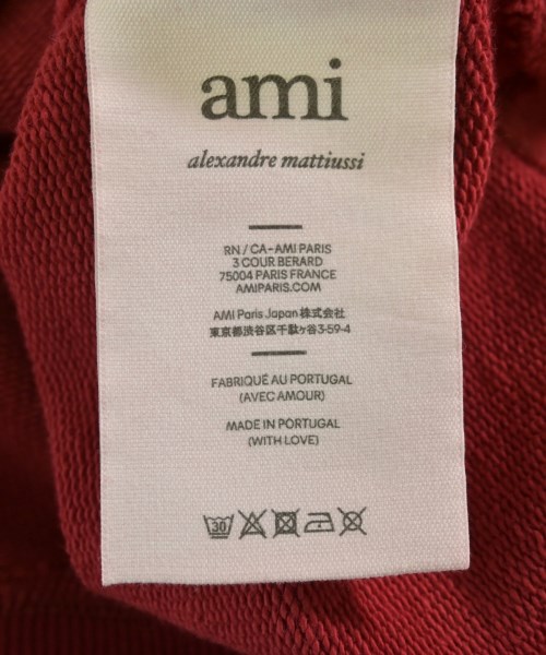 ami（アミ）スウェット 赤 サイズ:XXL メンズ/2200708660010