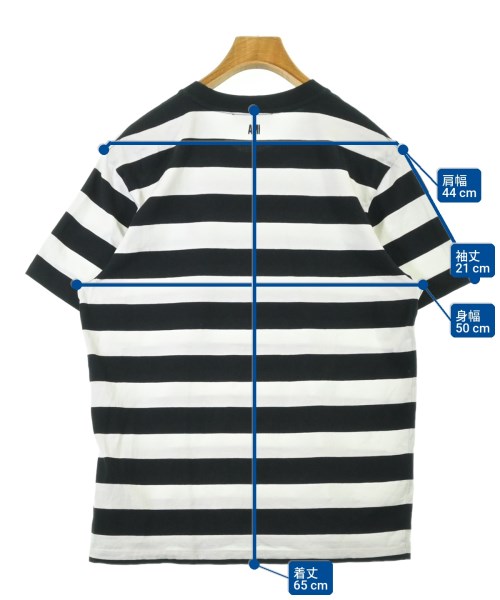 ami（アミ）Tシャツ・カットソー 白 サイズ:M メンズ/2200709633044