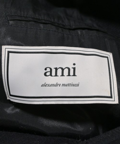 ami（アミ）ステンカラーコート 黒 サイズ:46(M位) メンズ/2200664200015