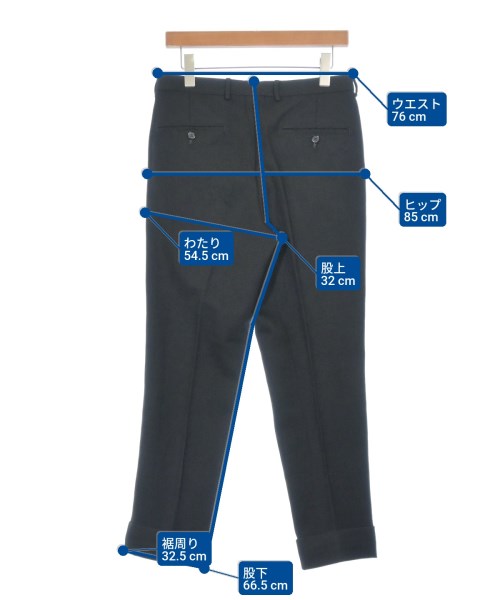 ami（アミ）スラックス 黒 サイズ:36(XXL位) メンズ/2200664200084