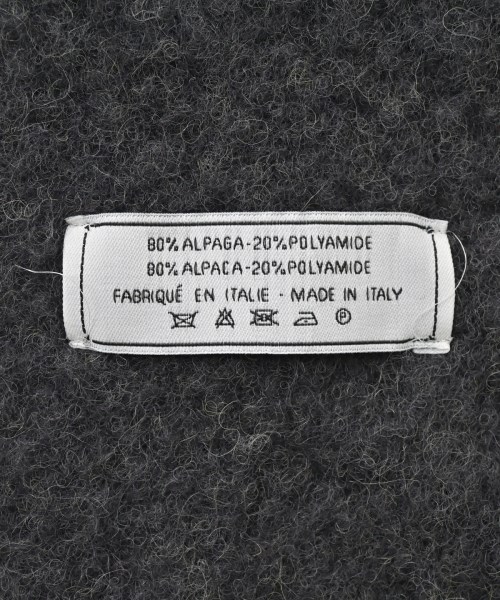 ami（アミ）マフラー グレー サイズ:- メンズ/2200667736023