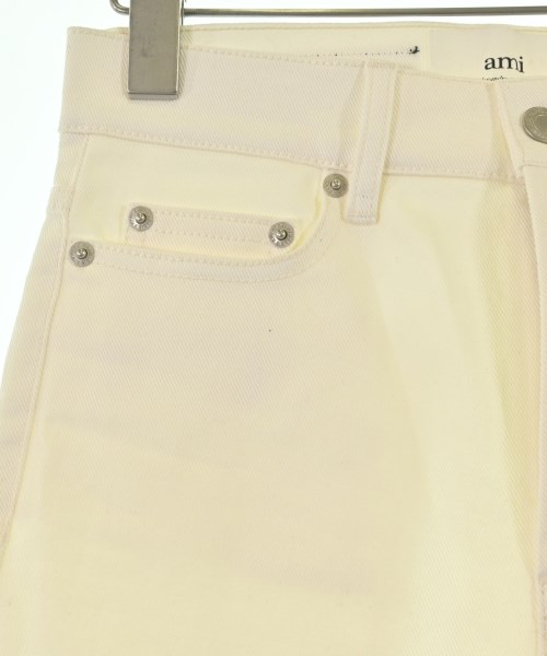 ami（アミ）デニムパンツ 白 サイズ:25(S位) レディース/2200660756059