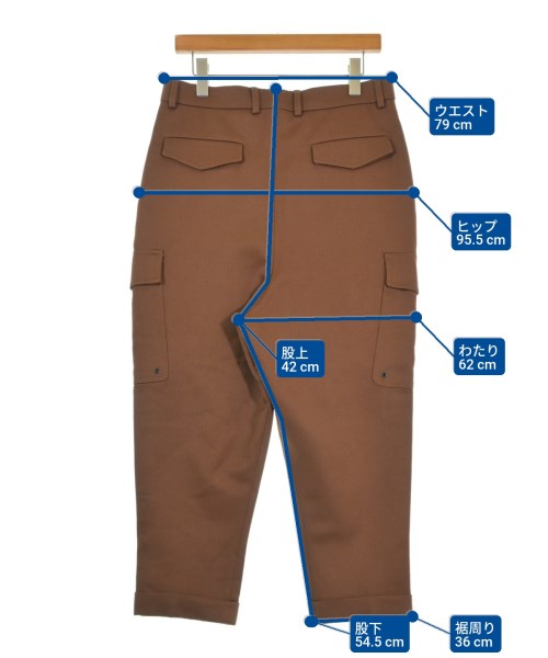 ami（アミ）カーゴパンツ 茶 サイズ:38(M位) メンズ/2200668430258
