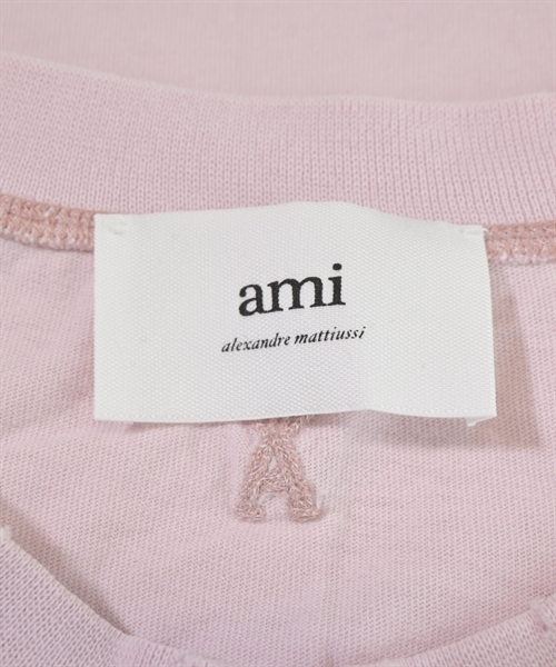 ami（アミ）Tシャツ・カットソー ピンク サイズ:M メンズ/2200669211115