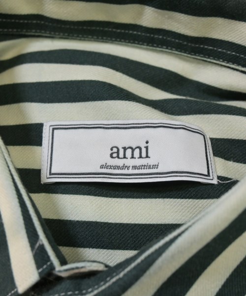 ami（アミ）カジュアルシャツ 緑 サイズ:37(XS位) メンズ/2200662495093