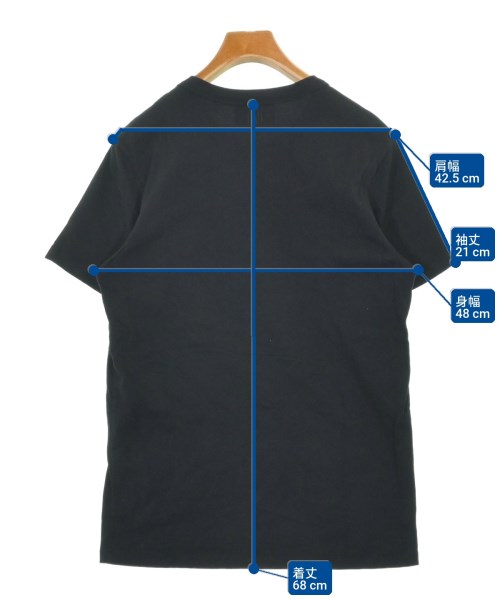 ami（アミ）Tシャツ・カットソー 黒 サイズ:-(S位) メンズ/2200731956029