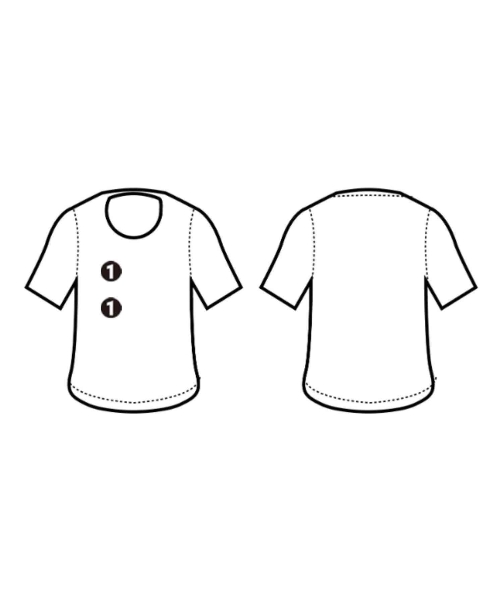 ami（アミ）Tシャツ・カットソー 白 サイズ:M メンズ/2200737034042