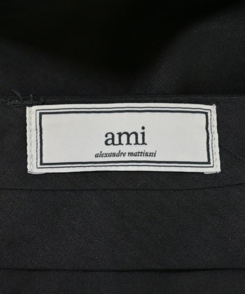 ami（アミ）スラックス 黒 サイズ:34(S位) メンズ/2200719950025