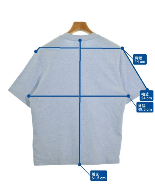 ami（アミ）Tシャツ・カットソー 青 サイズ:XXS メンズ/2200718118013
