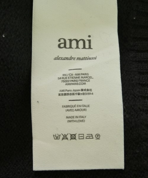 ami（アミ）ニット・セーター 黒 サイズ:L メンズ/2200726084034