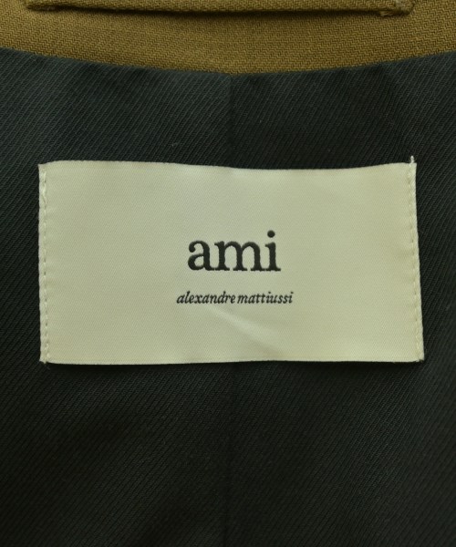 ami（アミ）テーラードジャケット 茶 サイズ:36(XS位) メンズ/2200728027039