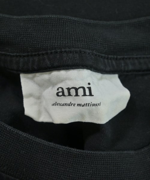 ami（アミ）Tシャツ・カットソー 黒 サイズ:S レディース/2200685877050