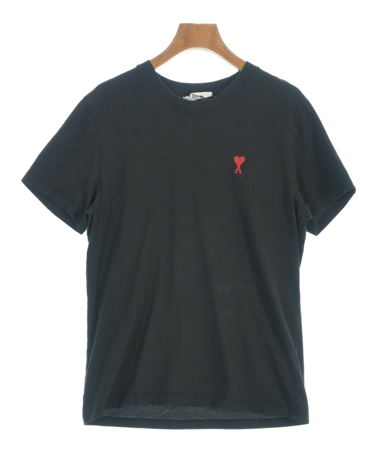 ami(アミ)Tシャツ・カットソー 黒 サイズ:S レディース ami(アミ)Tシャツ・カットソー 黒 サイズ:S レディース