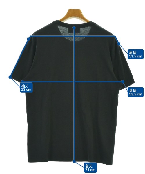 ami（アミ）Tシャツ・カットソー 黒 サイズ:L メンズ/2200692822043