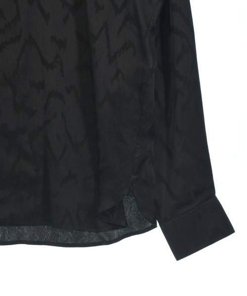 SAINTLAURENT（サンローラン）カジュアルシャツ 黒 サイズ:38(S位) メンズ/2200726870019