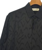 SAINTLAURENT（サンローラン）カジュアルシャツ 黒 サイズ:38(S位) メンズ/2200726870019