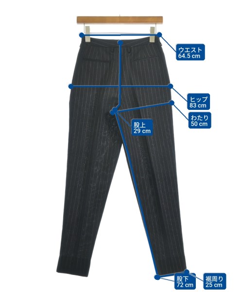 SAINTLAURENT（サンローラン）スラックス 紺 サイズ:-(S位) レディース/2200729147019