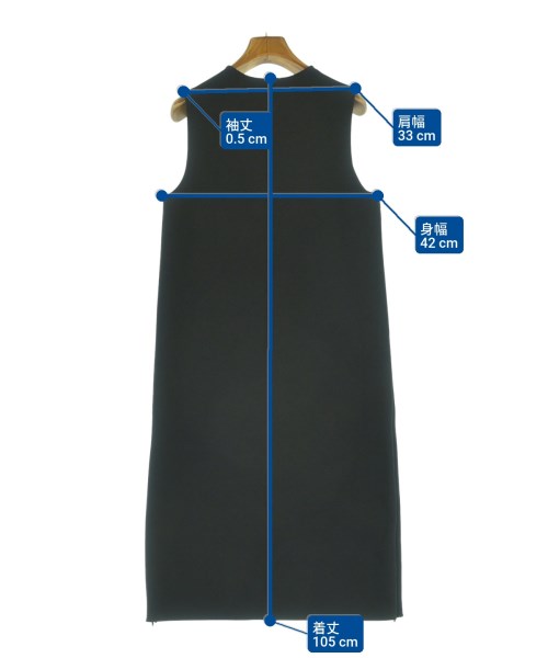 THE ROW（ザロウ）ワンピース 黒 サイズ:S レディース/2200636995130