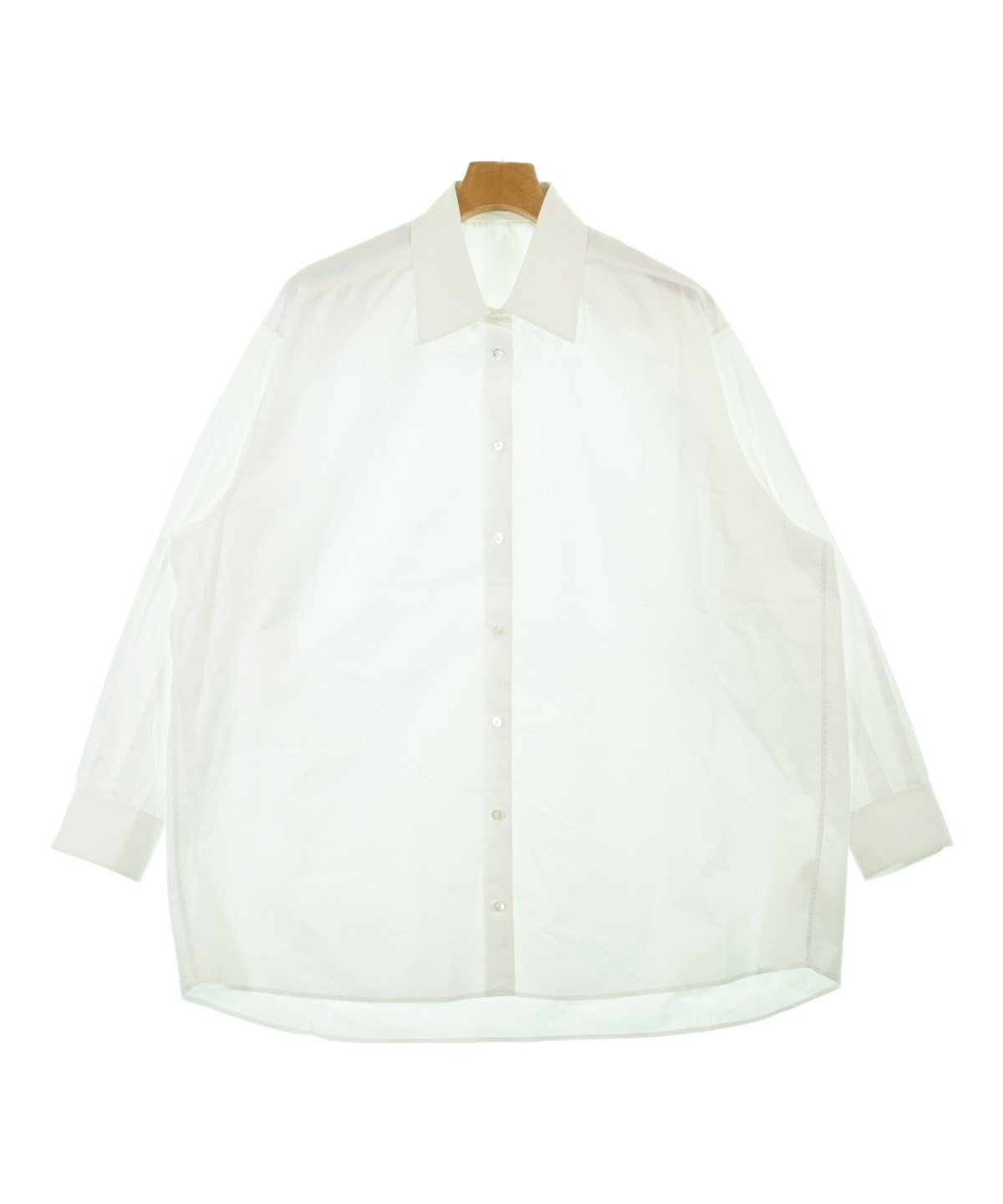 therow ザロウ 白シャツ THE ROW（ザロウ）カジュアルシャツ 白 サイズ:S レディース