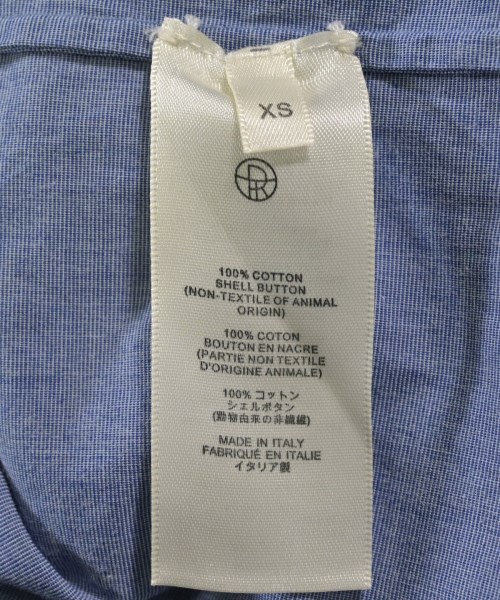 THE ROW（ザロウ）カジュアルシャツ 青 サイズ:XS メンズ/2200632508044