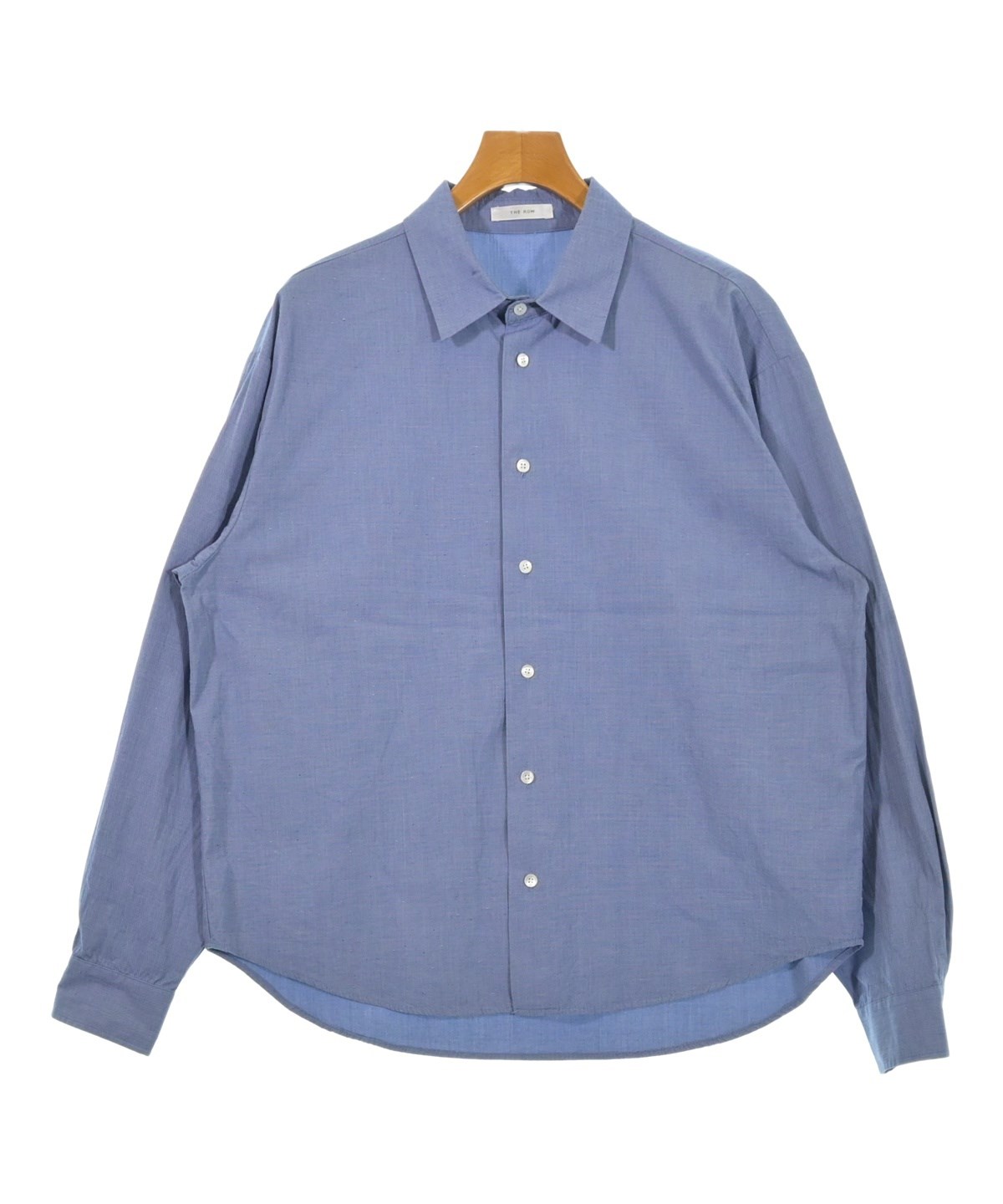 THE ROW（ザロウ）カジュアルシャツ 青 サイズ:XS メンズ