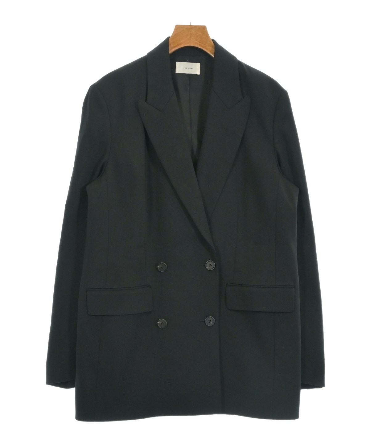 THE ROW（ザロウ）テーラードジャケット 黒 サイズ:2(M位) レディース