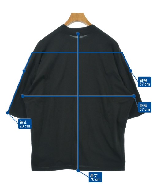 THE ROW（ザロウ）Tシャツ・カットソー 黒 サイズ:M メンズ/2200615273044