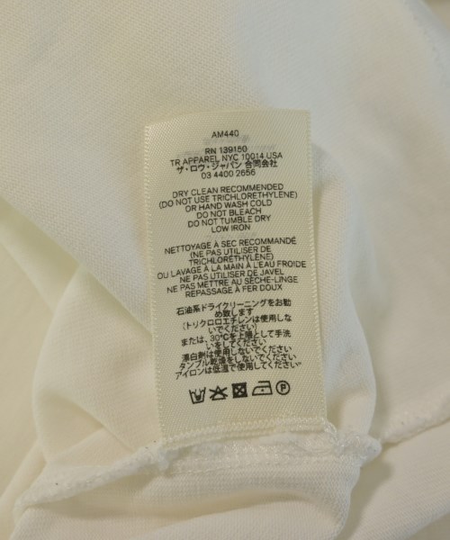 THE ROW（ザロウ）Tシャツ・カットソー 白 サイズ:XS メンズ/2200676116120