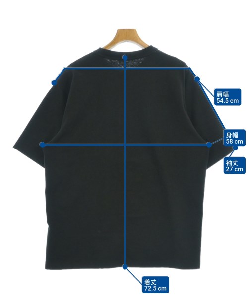 THE ROW（ザロウ）Tシャツ・カットソー 黒 サイズ:M メンズ/2200697608024