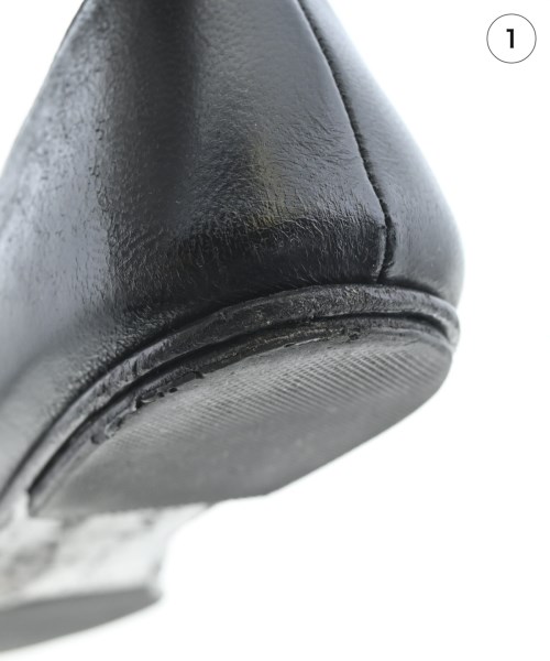 THE ROW（ザロウ）バレエシューズ/オペラシューズ 黒 サイズ:EU38(24.5cm位) レディース/2200653962016