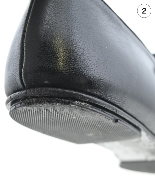 THE ROW（ザロウ）バレエシューズ/オペラシューズ 黒 サイズ:EU38(24.5cm位) レディース/2200653962016