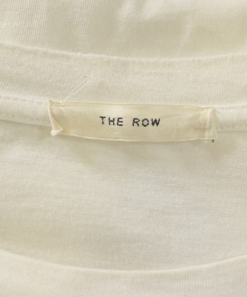 THE ROW（ザロウ）Tシャツ・カットソー 白 サイズ:S レディース/2200660674018