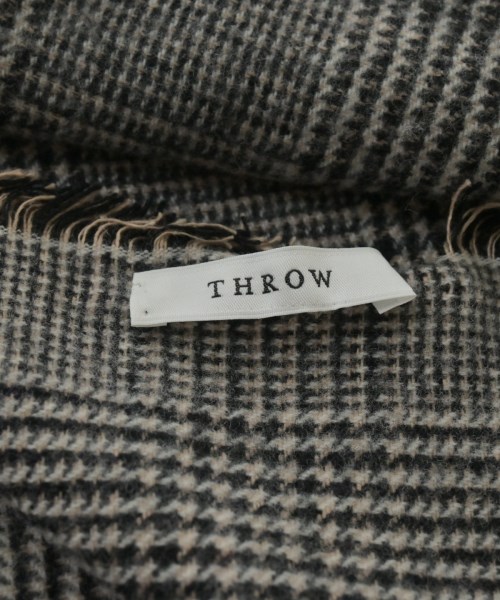 THROW（スロー）マフラー ベージュ サイズ:- レディース/2200645071191