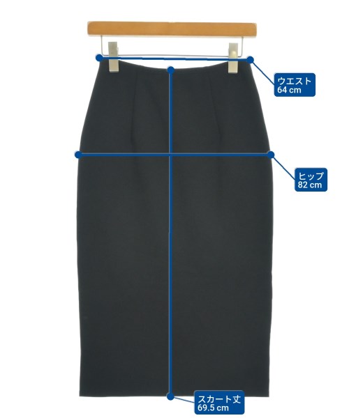 THE ROW（ザロウ）ロング・マキシ丈スカート 黒 サイズ:XS レディース/2200647864111