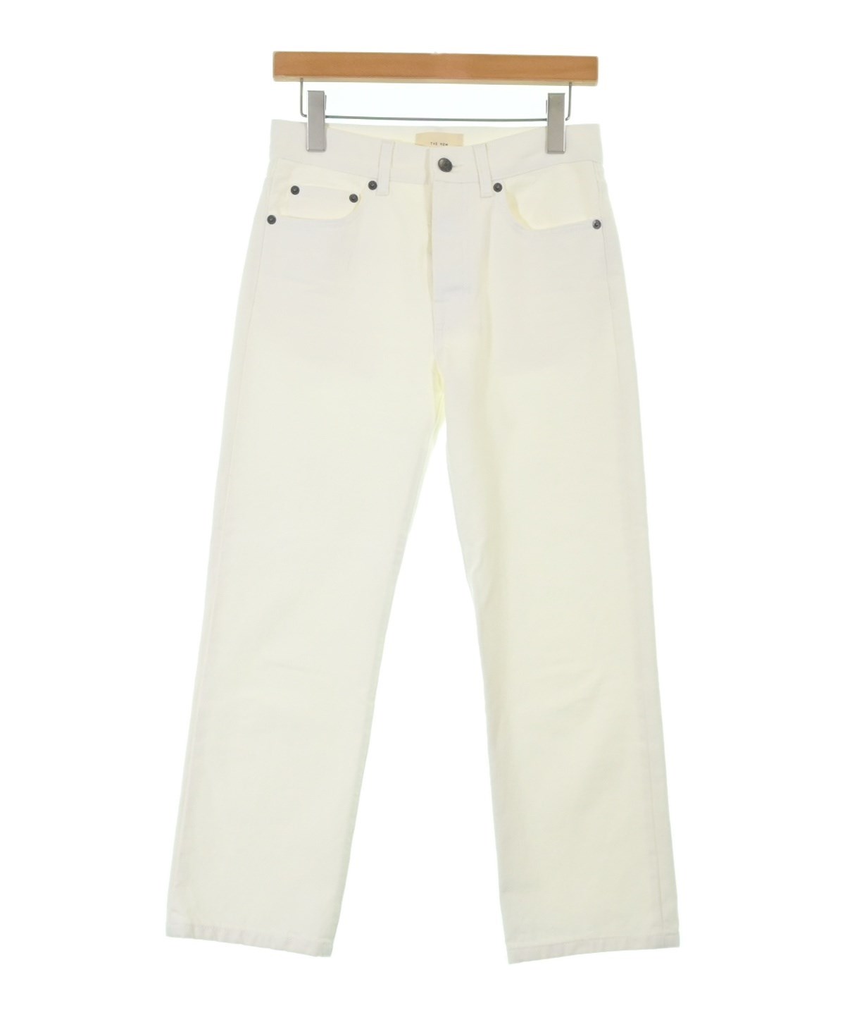 THE ROW（ザロウ）デニムパンツ 白 サイズ:0(XS位) レディース