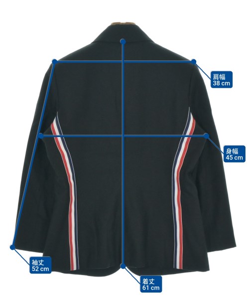 THE ROW（ザロウ）テーラードジャケット 黒 サイズ:4(M位) レディース/2200651149150