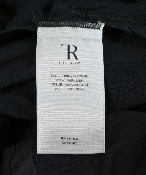 THE ROW（ザロウ）Tシャツ・カットソー 黒 サイズ:M レディース/2200706306064