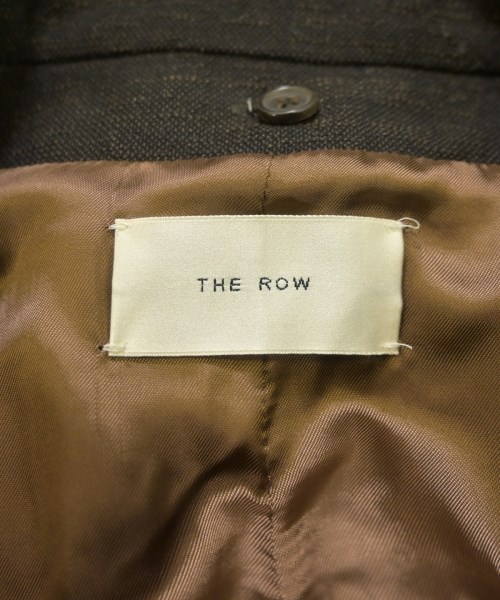 THE ROW（ザロウ）テーラードジャケット 茶 サイズ:4(XL位) レディース/2200663061051