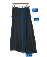 THE ROW（ザロウ）ロング・マキシ丈スカート 紺 サイズ:2(M位) レディース/2200664895198