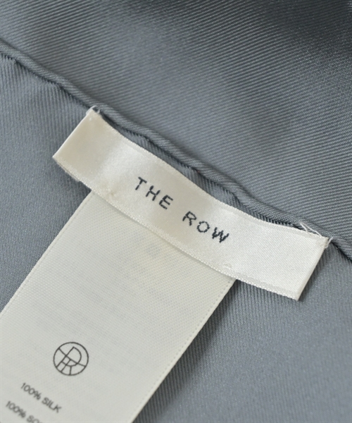 THE ROW（ザロウ）バンダナ・スカーフ グレー サイズ:- レディース/2200664097202