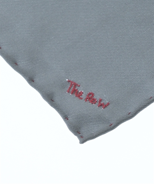 THE ROW（ザロウ）バンダナ・スカーフ グレー サイズ:- レディース/2200664097202