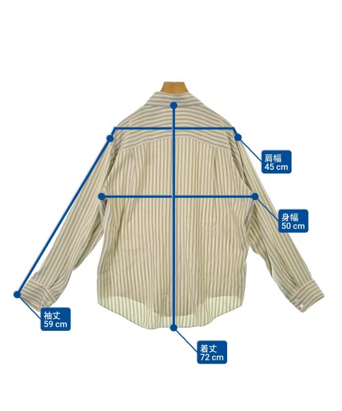 THE ROW（ザロウ）カジュアルシャツ グレー サイズ:2(M位) レディース/2200672034039