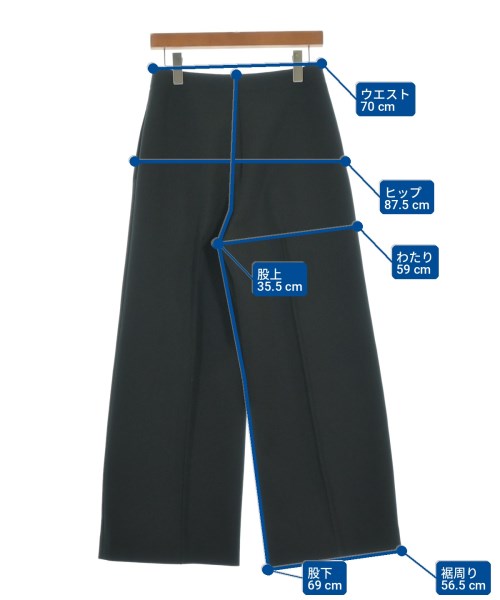 THE ROW（ザロウ）スラックス 紺 サイズ:XS レディース/2200729267441
