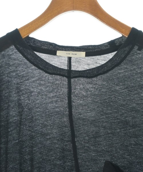 THE ROW（ザロウ）Tシャツ・カットソー 黒 サイズ:L レディース/2200734136039