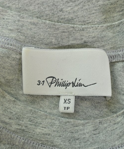 3.1 Phillip Lim（スリーワンフィリップリム）Tシャツ・カットソー グレー サイズ:XS レディース/2200621755244
