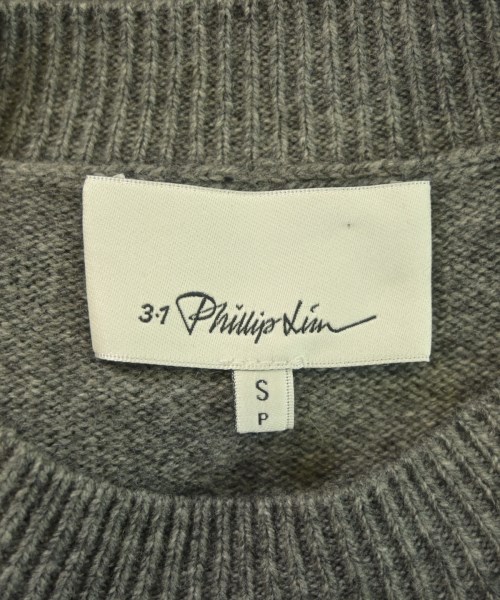 3.1 Phillip Lim（スリーワンフィリップリム）ニット・セーター グレー サイズ:S レディース/2200640145033