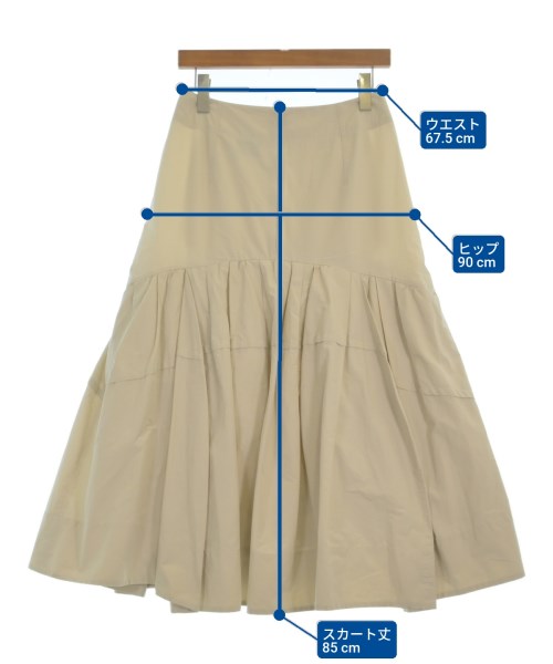 3.1 Phillip Lim（スリーワンフィリップリム）ロング・マキシ丈スカート 白 サイズ:2(M位) レディース/2200640684556