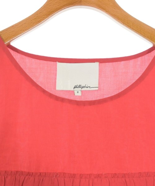 3.1 Phillip Lim（スリーワンフィリップリム）カジュアルシャツ 赤 サイズ:2(M位) レディース/2200621666090