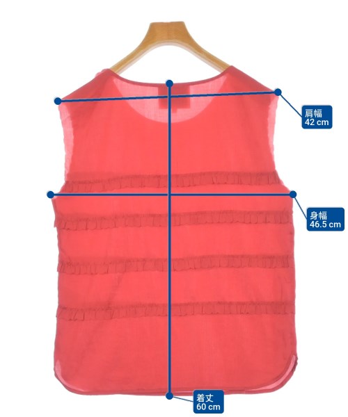 3.1 Phillip Lim（スリーワンフィリップリム）カジュアルシャツ 赤 サイズ:2(M位) レディース/2200621666090