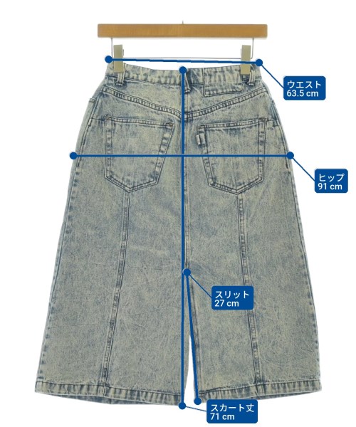 3.1 Phillip Lim（スリーワンフィリップリム）ロング・マキシ丈スカート 青 サイズ:00(XXS位) レディース/2200626338053